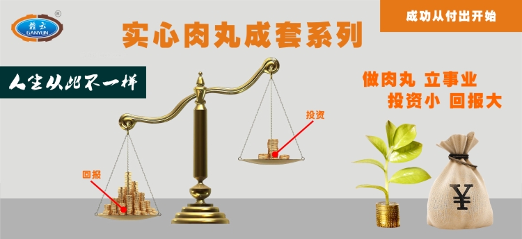 實(shí)心肉丸成套設(shè)備，讓你從此不一樣